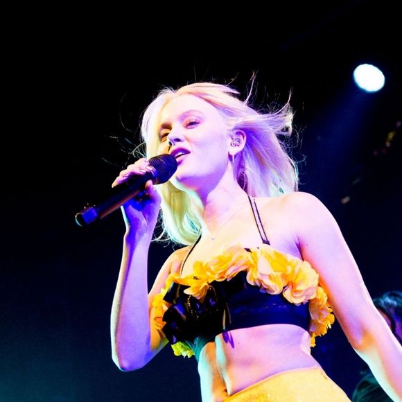 Zara Larsson en concert à l'Electric Brixton à Londres, le 22 mai 2019.