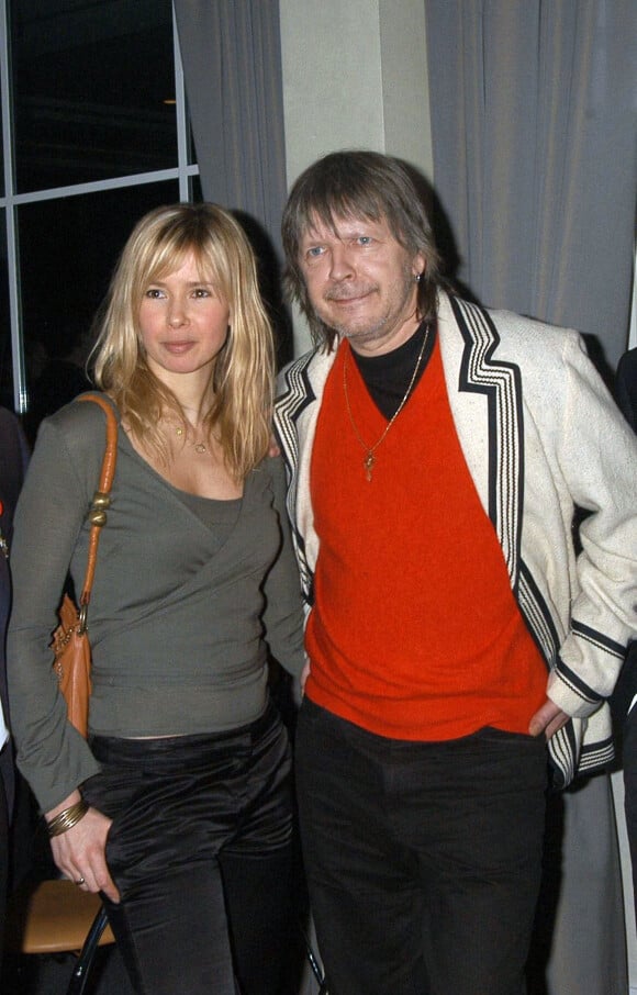 Renaud et sa femme Romane Serda en 2005.