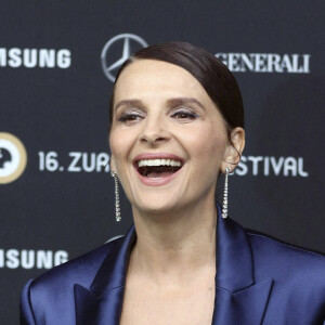 Juliette Binoche lors de la première du film "La bonne épouse" au festival du film de Zurich © Imago / Panoramic / Bestimage