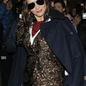 Juliette Binoche - Arrivée des people au défilé de mode Haute-Couture printemps-été 2020 Armani Privé à Paris, le 21 janvier 2020. © Veeren Ramsamy-Christophe Clovis/Bestimage