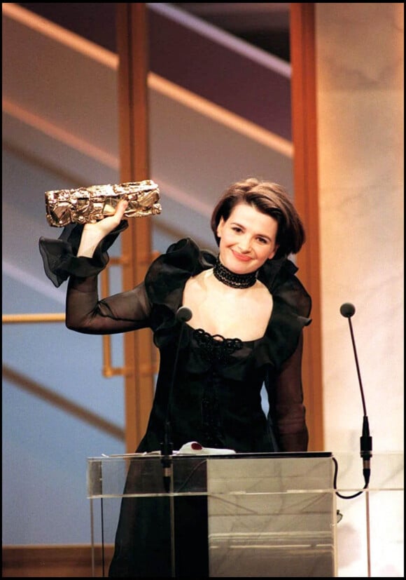 Juliette Binoche sacrée aux César en 1994.