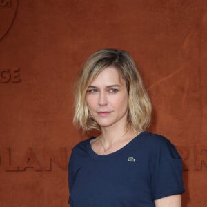 Marie-Josée Croze au village lors des internationaux de tennis de Roland Garros à Paris, le 9 juin 2018. © Cyril Moreau/Bestimage