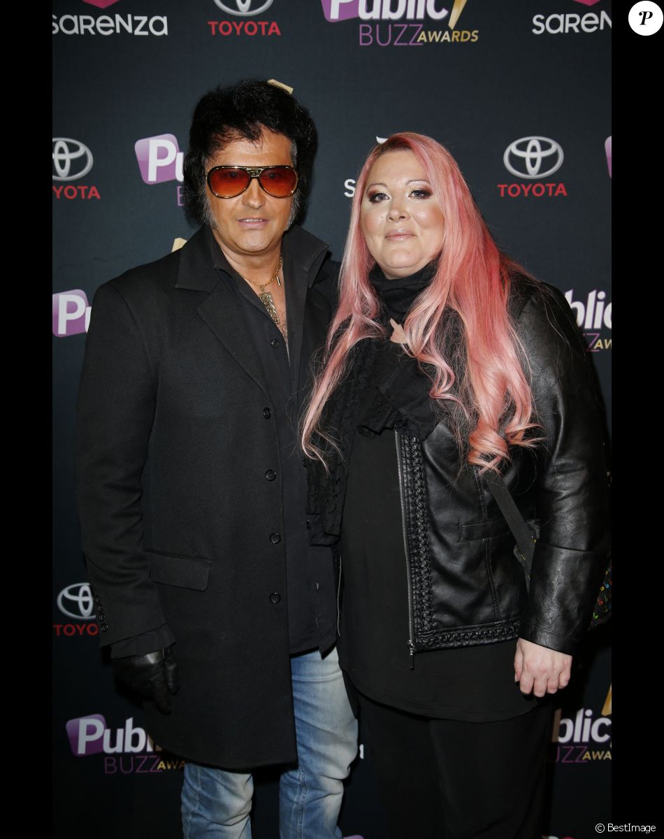 Loana Petrucciani et Eryl Prayer - Soirée "Public Buzz Awards 2015" au Showcase à Paris le 1er avril 2015.
