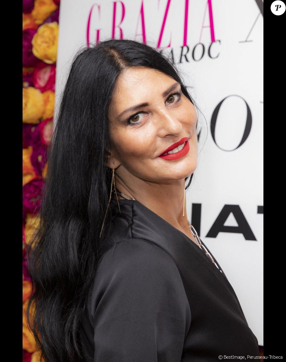 Sylvie Ortega Munoz (enceinte) - Soirée "Grazia Maroc x Alexandra Zimmy LOVES Natan" lors de la fashion week de Paris. Le 2 octobre 2020 © Perusseau-Tribeca / Bestimage
