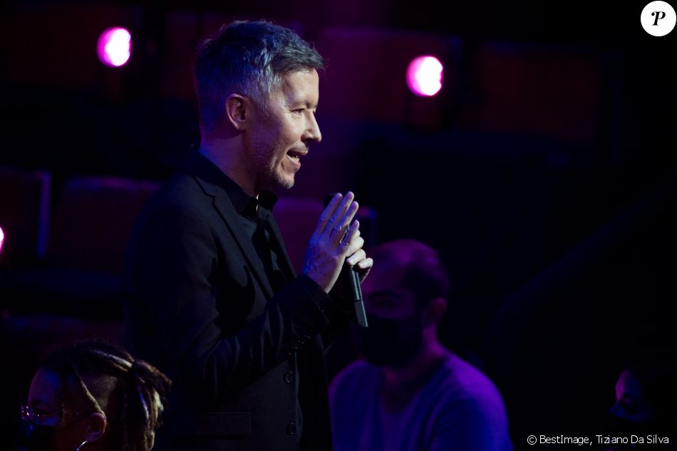 Exclusif - Jean-Luc Lemoine - Enregistrement de l'émission "Rire contre le racisme", qui sera diffusée le 16 mars sur France 2. © Tiziano Da Silva / Bestimage