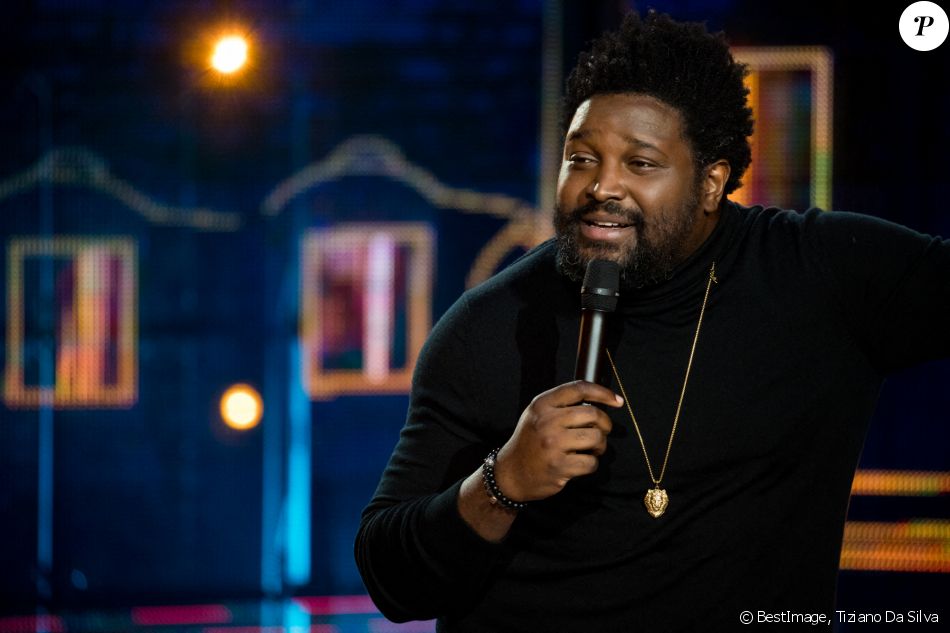 Exclusif - Edgar Yves - Enregistrement de l'émission "Rire contre le racisme", qui sera diffusée le 16 mars sur France 2. © Tiziano Da Silva / Bestimage