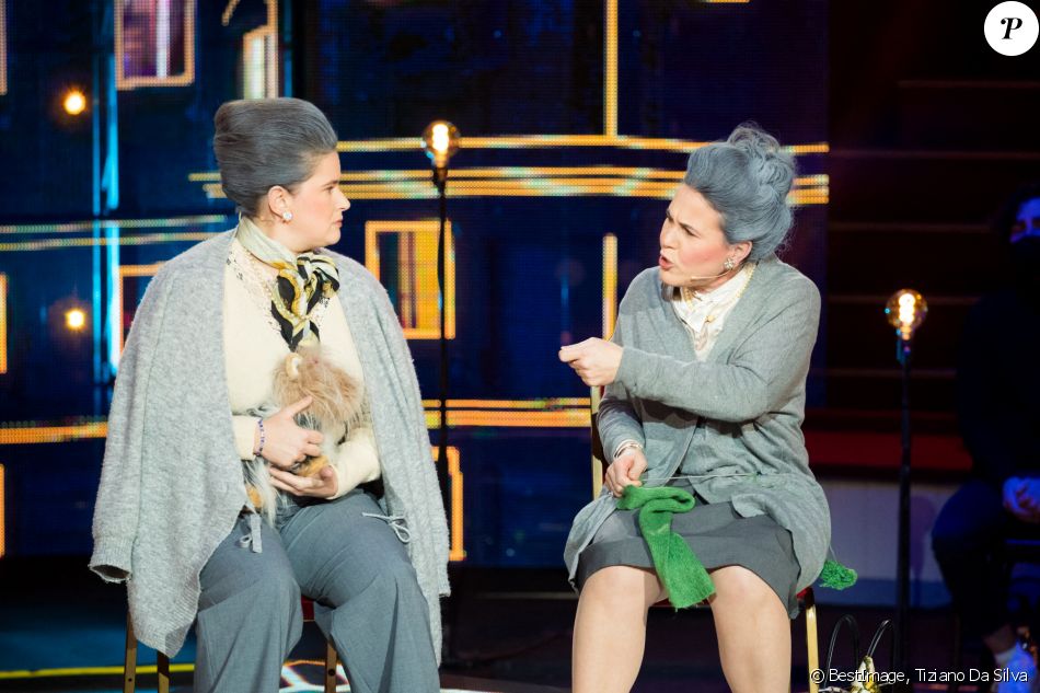 Exclusif - Antonia De Rindinger, Elodie Poux - Enregistrement de l'émission "Rire contre le racisme", qui sera diffusée le 16 mars sur France 2. © Tiziano Da Silva / Bestimage