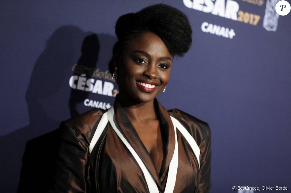 Aïssa Maïga - Photocall de la 42ème cérémonie des Cesar à la salle Pleyel à Paris, le 24 février 2017. © Dominique Jacovides - Olivier Borde / Bestimage