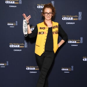 Corinne Masiero lors du photocall lors de la 46ème cérémonie des César à l'Olympia à Paris le 12 mars 2021 © Pascal le Segretain / Pool / Bestimage 