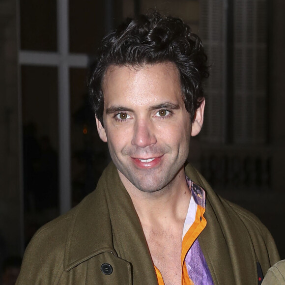 Mika à la sortie du défilé Haute Couture Valentino printemps-été 2020 à Paris le 22 janvier 2020. © Gwendoline Le Goff / Panoramic / Bestimage