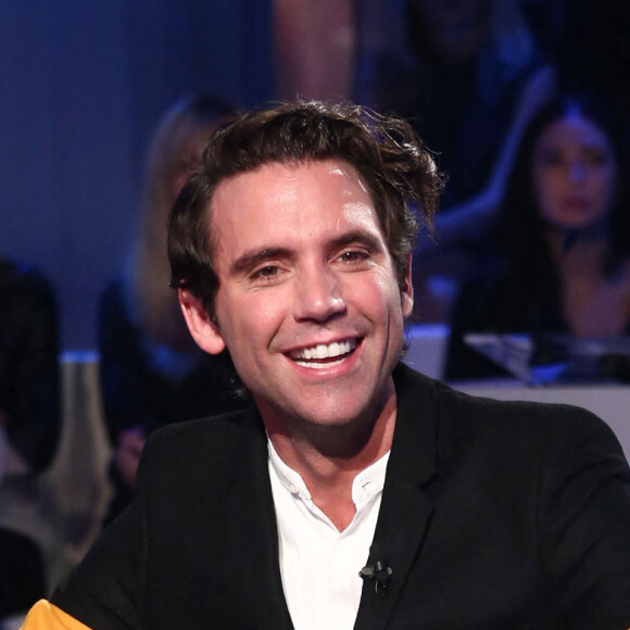 Mika sur le plateau de l'émssion télé "Domenica In Roma" à Rome le 13 octobre 2019.