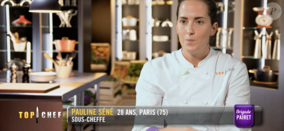 Pauline dans "Top Chef 2021", sur M6.