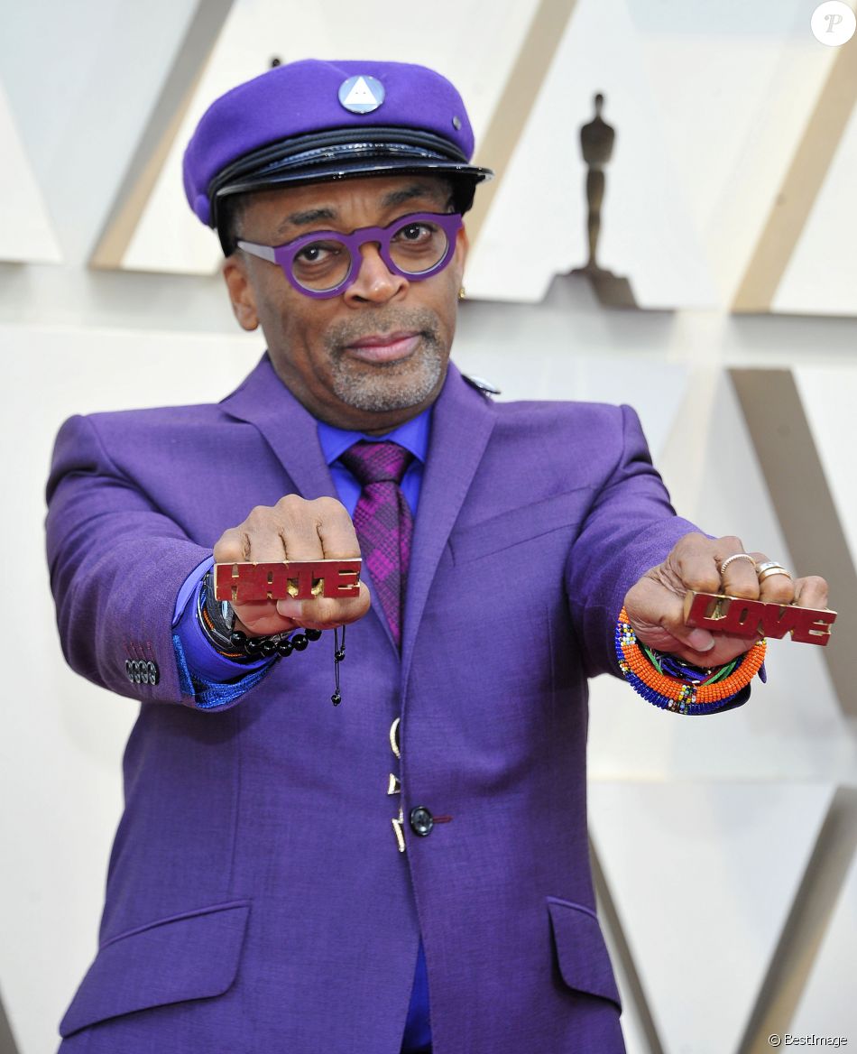 Spike Lee - Photocall des arrivées de la 91e cérémonie des Oscars 2019 au théâtre Dolby à Hollywood. Le 24 février 2019.
