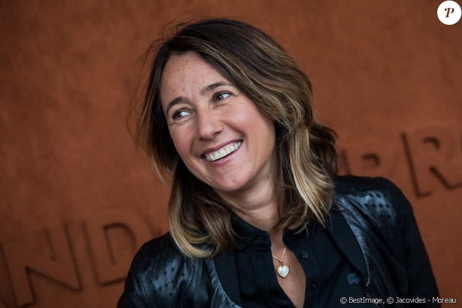 Alexia Laroche-Joubert - People au village pour la finale hommes lors des internationaux de France de tennis de Roland Garros 2019 à Paris le 9 juin 2019. © Jacovides - Moreau / Bestimage