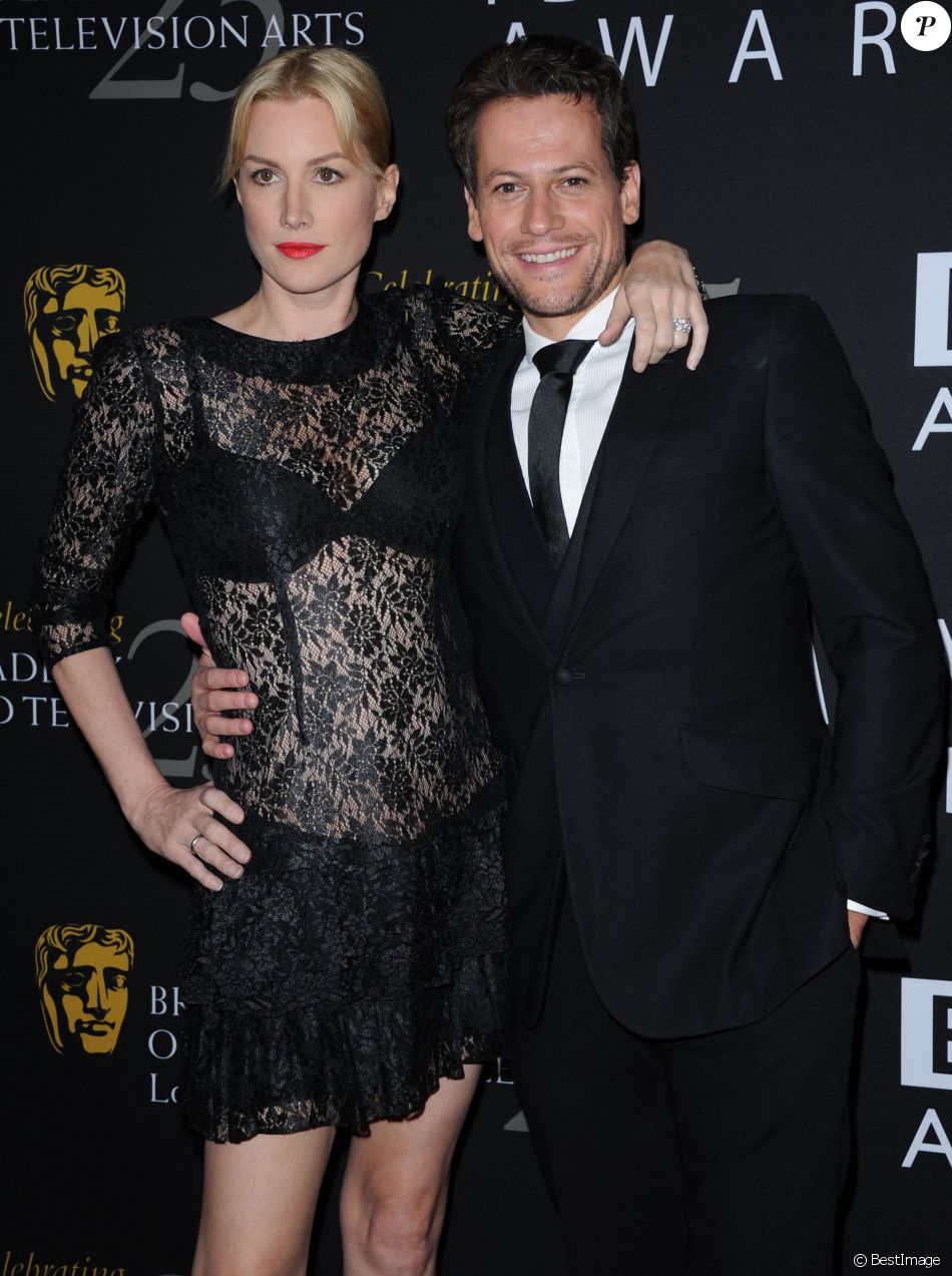 Ioan Gruffudd, Alice Evans à la soirée des "BAFTA Britannia Awards" à Beverly Hills.