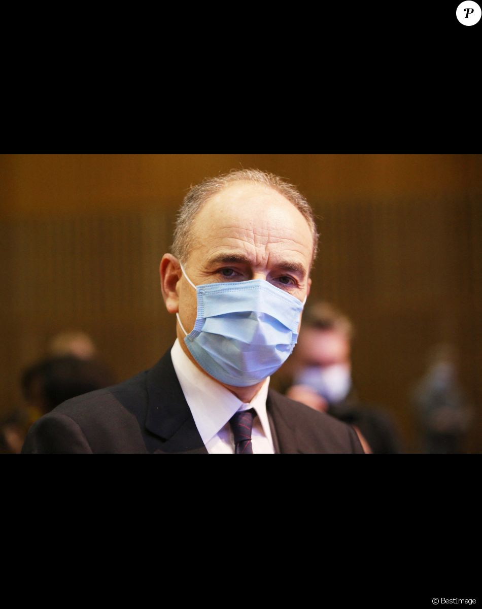 Jean-François Copé, maire de Meaux - Conférence pour les dix ans de la loi Copé-Zimmermann, Loi relative à la représentation équilibrée des femmes et des hommes au sein des conseils d'administration et de surveillance à Bercy le 26 janvier 2021. © Panoramic / Bestimage