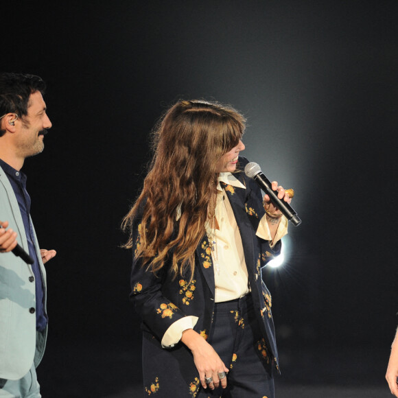 Exclusif - Carla Bruni Sarkozy, Albin de la Simone et Lou Doillon - Surprises Enregistrement de l'émission "La Chanson secrète 6" à la Scène musicale à Paris, qui sera diffusée le 12 décembre sur TF1. © Gaffiot-Moreau / Bestimage