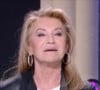 Sheila dans l'émission "Quotidien", présentée par Yann Barthès sur TMC.