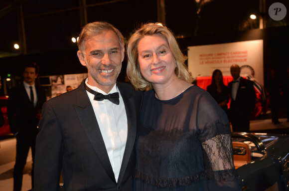 Paul Belmondo et sa femme Luana Belmondo - 35ème cérémonie de remise des grands prix du Festival Automobile International à l'hôtel National des Invalides à Paris, le 28 janvier 2020. © Veeren/Bestimage