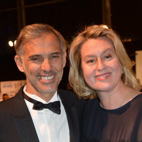 Paul Belmondo et sa femme Luana Belmondo - 35ème cérémonie de remise des grands prix du Festival Automobile International à l'hôtel National des Invalides à Paris, le 28 janvier 2020. © Veeren/Bestimage