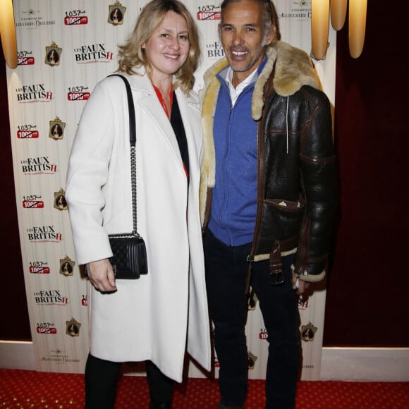 Exclusif - Paul et Luana Belmondo - 1000ème représentation de la pièce "Faux British" au théâtre Saint-Georges à Paris le 20 novembre 2018. © Marc Ausset-Lacroix/Bestimage