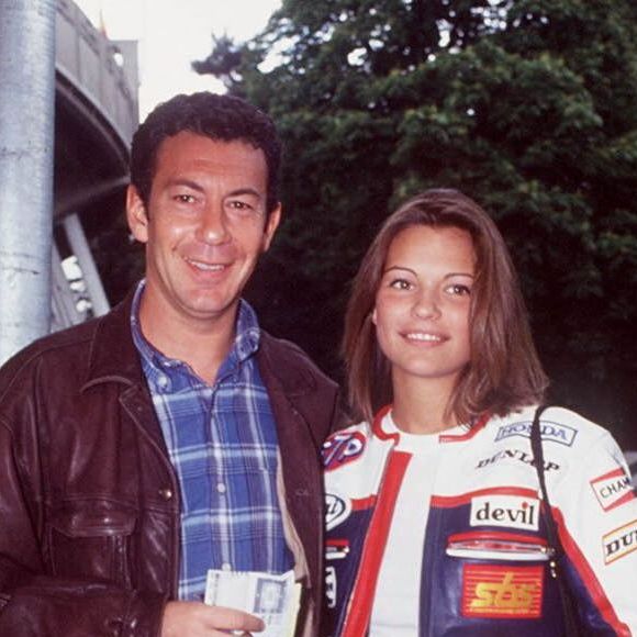 François Feldman et son amie Alexa au tournoi de Rolang Garros en 1994.
