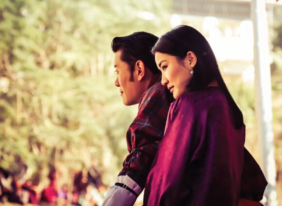 Le roi Jigme Khesar Namgyel Wangchuck et son épouse la reine Jetsun Pema Wangchuck.