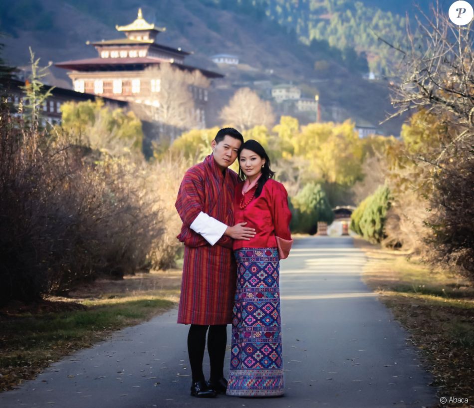 Le roi Jigme Khesar Namgyel Wangchuck et son épouse la reine Jetsun Pema Wangchuck.