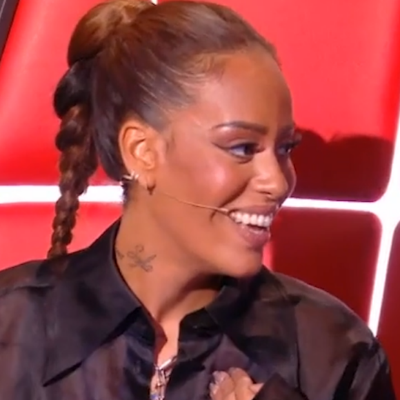 Amel Bent dans "The Voice 2021" - TF1