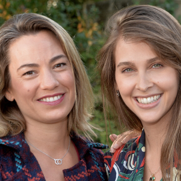 Anne-Laure Bonnet et Ophélie Meunier - Défilé Lacoste Collection Prêt-à-Porter Printemps/Eté 2020 lors de la Fashion Week de Paris, le 1er octobre 2019. © Veeren Ramsamy-Christophe Clovis/Bestimage