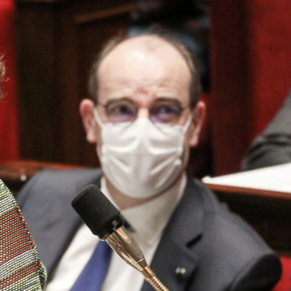 Roselyne Bachelot, ministre de la Culture - Séance de questions au gouvernement à l'Assemblée Nationale, à Paris, France, le 16 mars 2021. © Stéphane Lemouton/Bestimage 