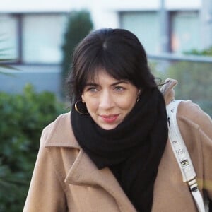 Nolwenn Leroy - Les people quittent leur hôtel afin de participer à l'enregistrement du nouveau spectacle des Enfoirés à Bordeaux le 28 janvier 2019.