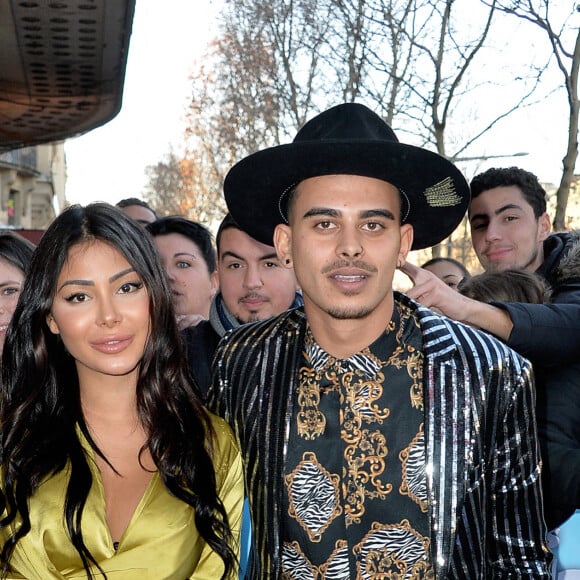 Maeva Ghennam et Greg à l'avant-première de la nouvelle saison de l'émission de télé-réalité "Les Marseillais Asian Tour" au cinéma Gaumont Champs-Elysées à Paris, France, le 13 février 2019. © Veeren/Bestimage