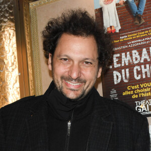 Éric Antoine - People à la générale de la pièce "L'embarras du choix" au Théâtre de la Gaité-Montparnasse à Paris. Le 15 octobre 2020 © Coadic Guirec / Bestimage