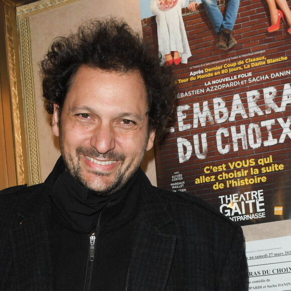 Éric Antoine - People à la générale de la pièce "L'embarras du choix" au Théâtre de la Gaité-Montparnasse à Paris. Le 15 octobre 2020 © Coadic Guirec / Bestimage