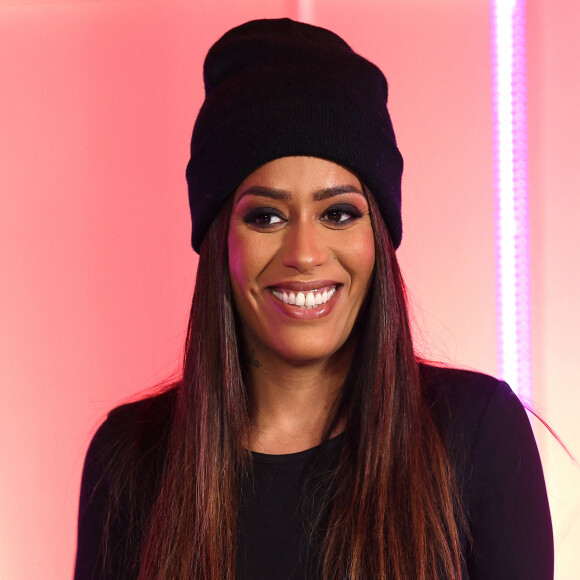 Exclusif - Amel Bent - Répétitions de l'émission "Duos Mystères" à la Seine Musicale à Paris, qui sera diffusée le 26 février 2021 sur TF1. Le 2 février 2021 © Gaffiot-Moreau / Bestimage