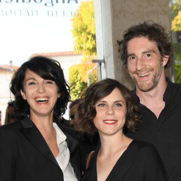 Zabou Breitman, Éléa Gobbé-Mévellec et Alexis Rault - Cérémonie de clôture de la 12ème édition du festival du Film Francophone d'Angoulême, le 25 août 2019. © Coadic Guirec/Bestimage