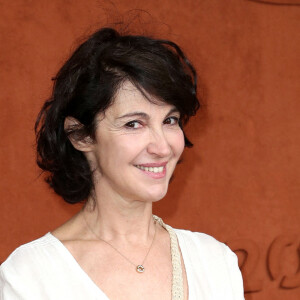 Zabou Breitman - People au village pour la finale hommes lors des internationaux de France de tennis de Roland Garros 2019 à Paris le 9 juin 2019. © Jacovides - Moreau / Bestimage