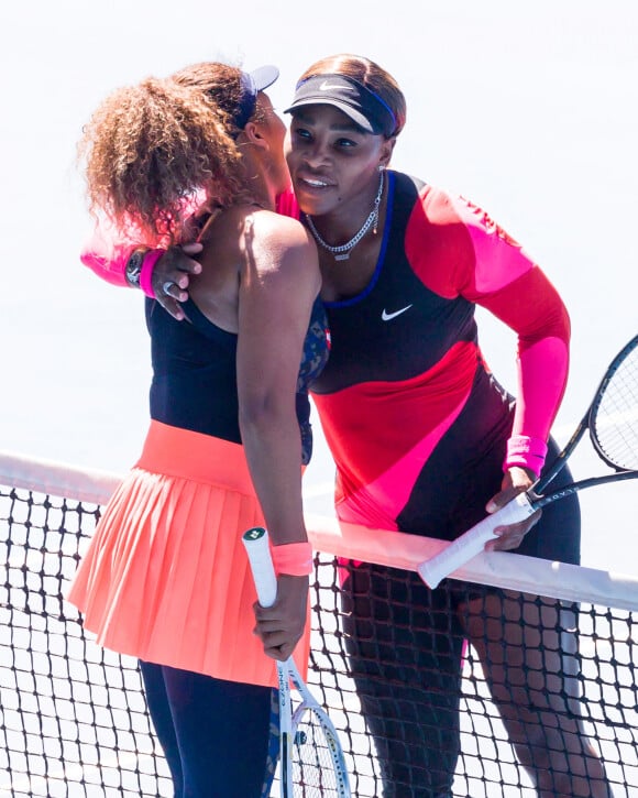 Serena Williams est éliminée en demi-finale de l'Open d'Australie après sa défaite face à la Japonaise Naomi Osaka. Melbourne, le 18 février 2021.