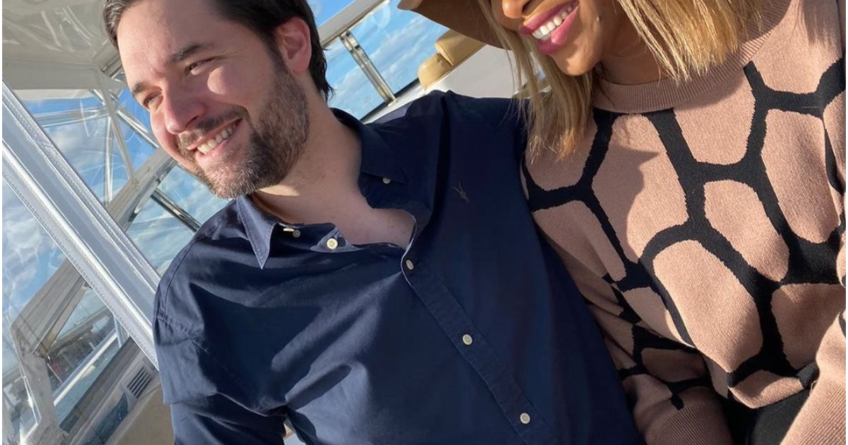 Serena Williams et son mari  Alexis Ohanian en juin 2022 