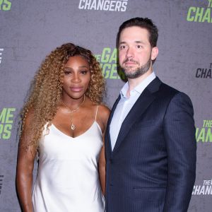 Serena Williams accompagne son mari Alexis Ohanian à l'avant-première du documentaire "The Games changers"