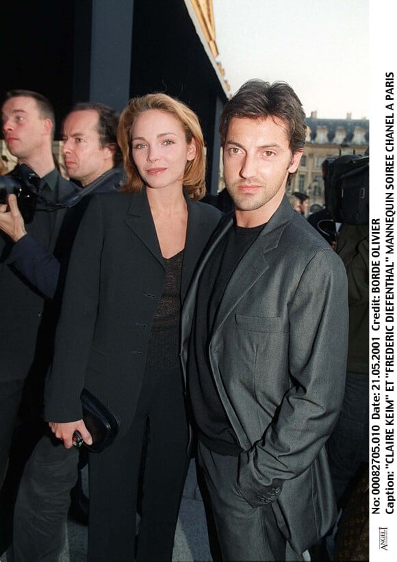Claire Keim et Frédéric Diefenthal - Soirée Chanel à Paris.