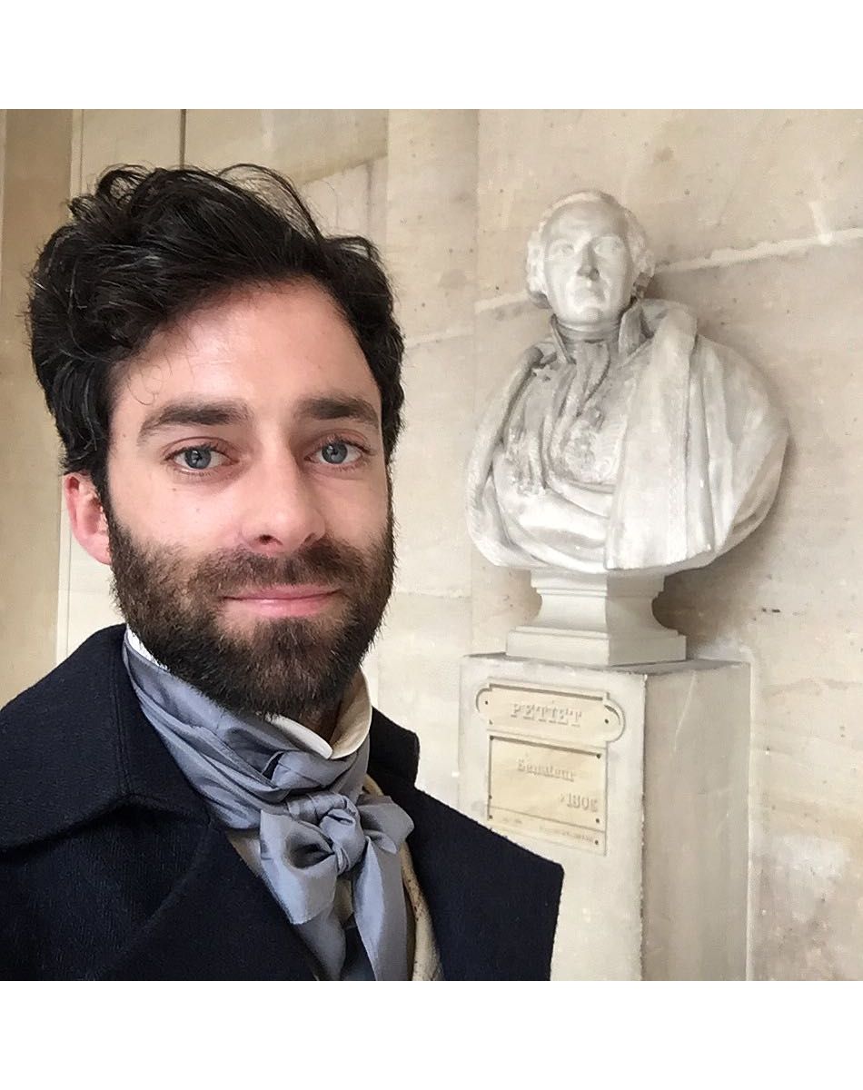 Arnaud Baillet, l'amoureux de Kenza Saïb-Couton, est également comédien.