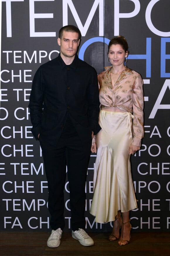 Louis Garrel et sa femme Laetitia Casta - Emission "Che Tempo Che Fa" à Milan en Italie le 7 avril 2019. 