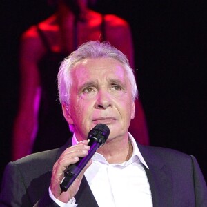 Michel Sardou en concert a l'Olympia a Paris le 7 juin 2013.