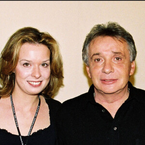Michel Sardou et sa fille Cynthia - Archives 2001
