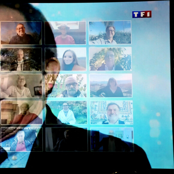 Dernier JT de Jean-Pierre Pernaut sur TF1 après 33 ans de présentation. Paris, le 18 décembre 2020. © Dominique Jacovides / Bestimage
