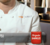 Thomas dans "Top Chef 2021" sur M6.