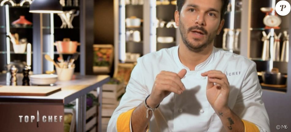 Pierre dans "Top Chef 2021" sur M6.