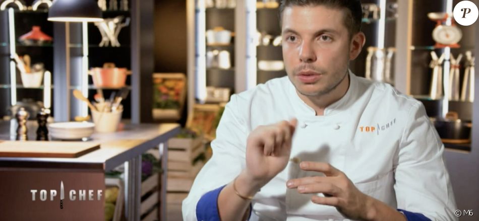 Matthias dans "Top Chef 2021" sur M6.